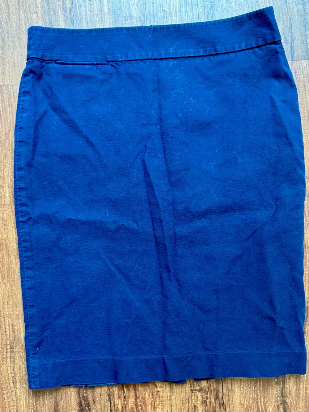 J. Crew Dark Blue Pencil Skirt, Size 4